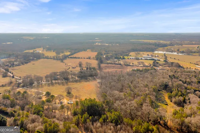 a view of city and ocean