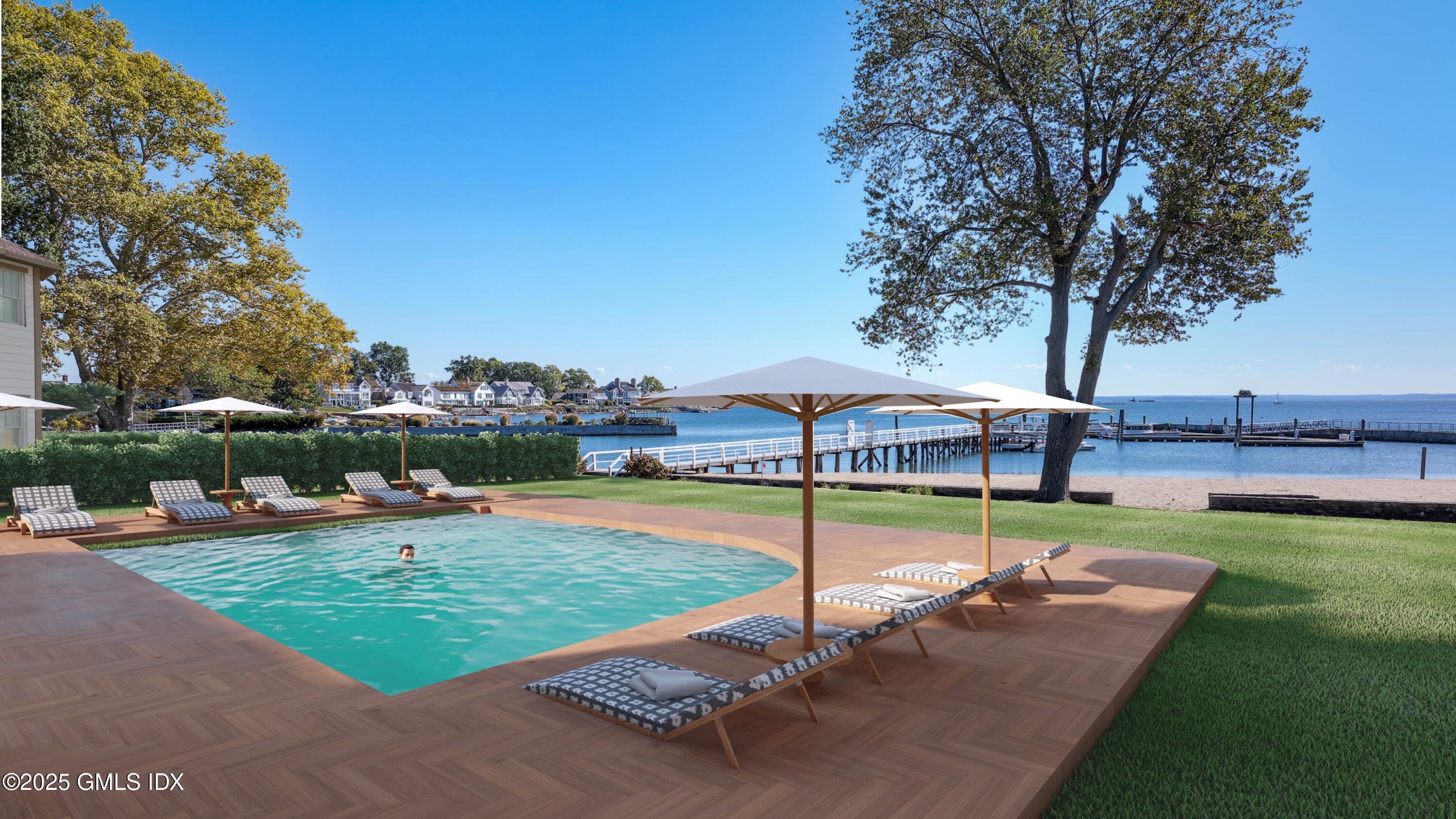 46 Signal Road Stamford, CT 06902 - Photo 12 of 15 an outdoor space with pool and furniture