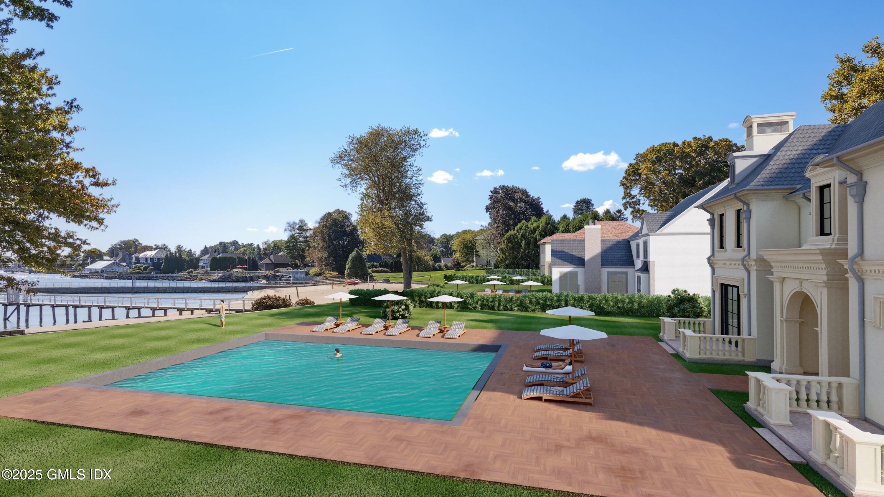 46 Signal Road Stamford, CT 06902 - Photo 13 of 15 a front view of a house with garden