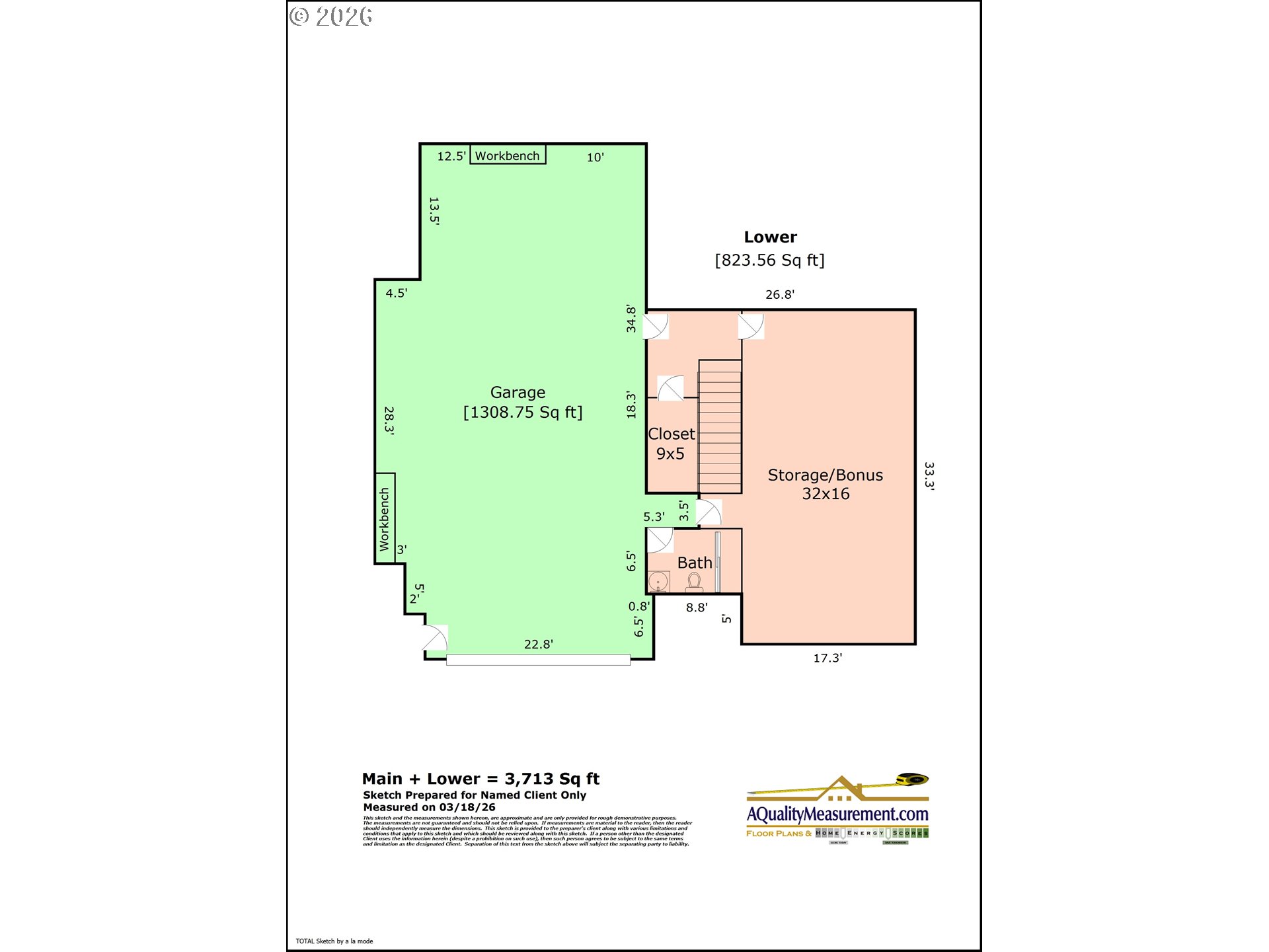 11775 Southeast William Otty Road Happy Valley, OR 97086 - Photo 47 of 47 Floor Plan
