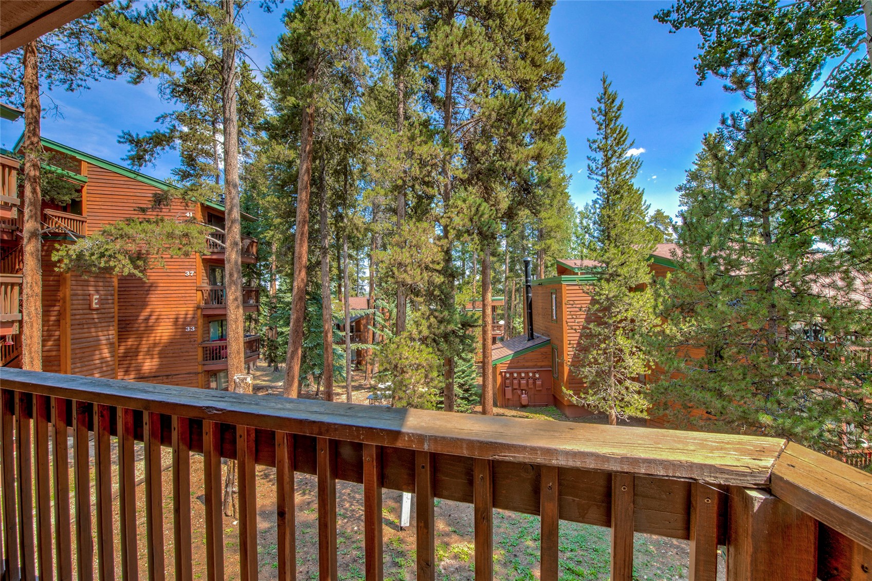 1120 Ski Hill Road, Unit 16 Breckenridge, CO 80424 - Photo 20 of 23 a view of a building from a balcony