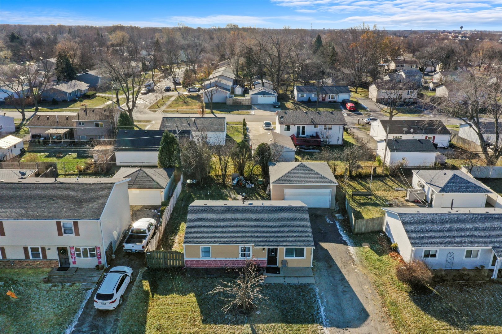 233 Rockhurst Road Bolingbrook, IL 60440 - Photo 28 of 29 an aerial view of a house with a ocean view