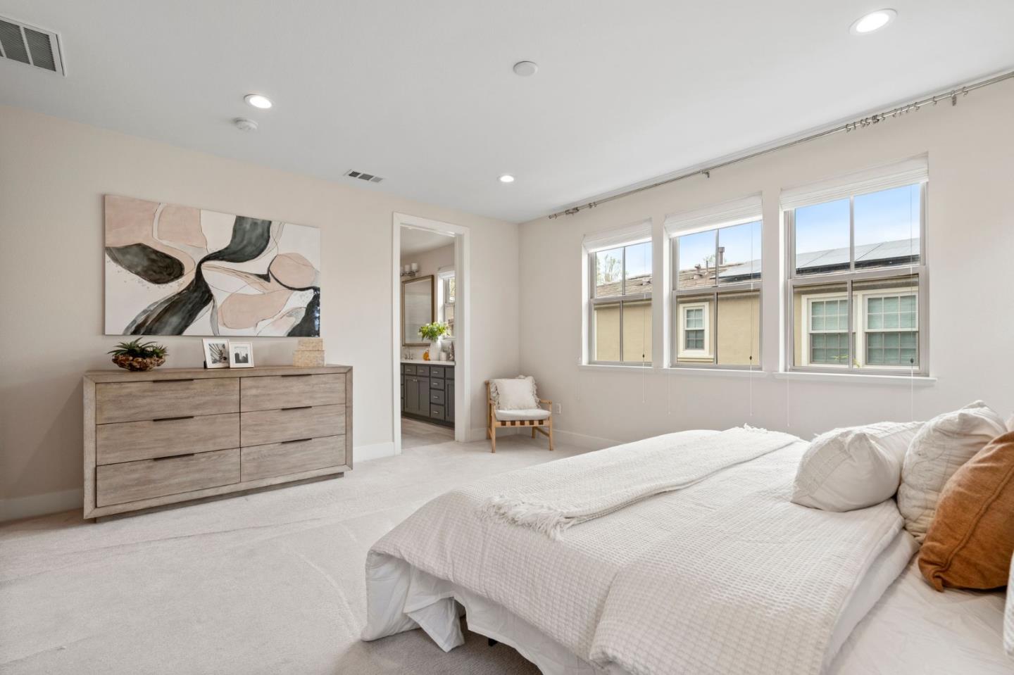 192 Melia Loop Mountain View, CA 94043 - Photo 21 of 40 a bedroom with a bed and a dresser