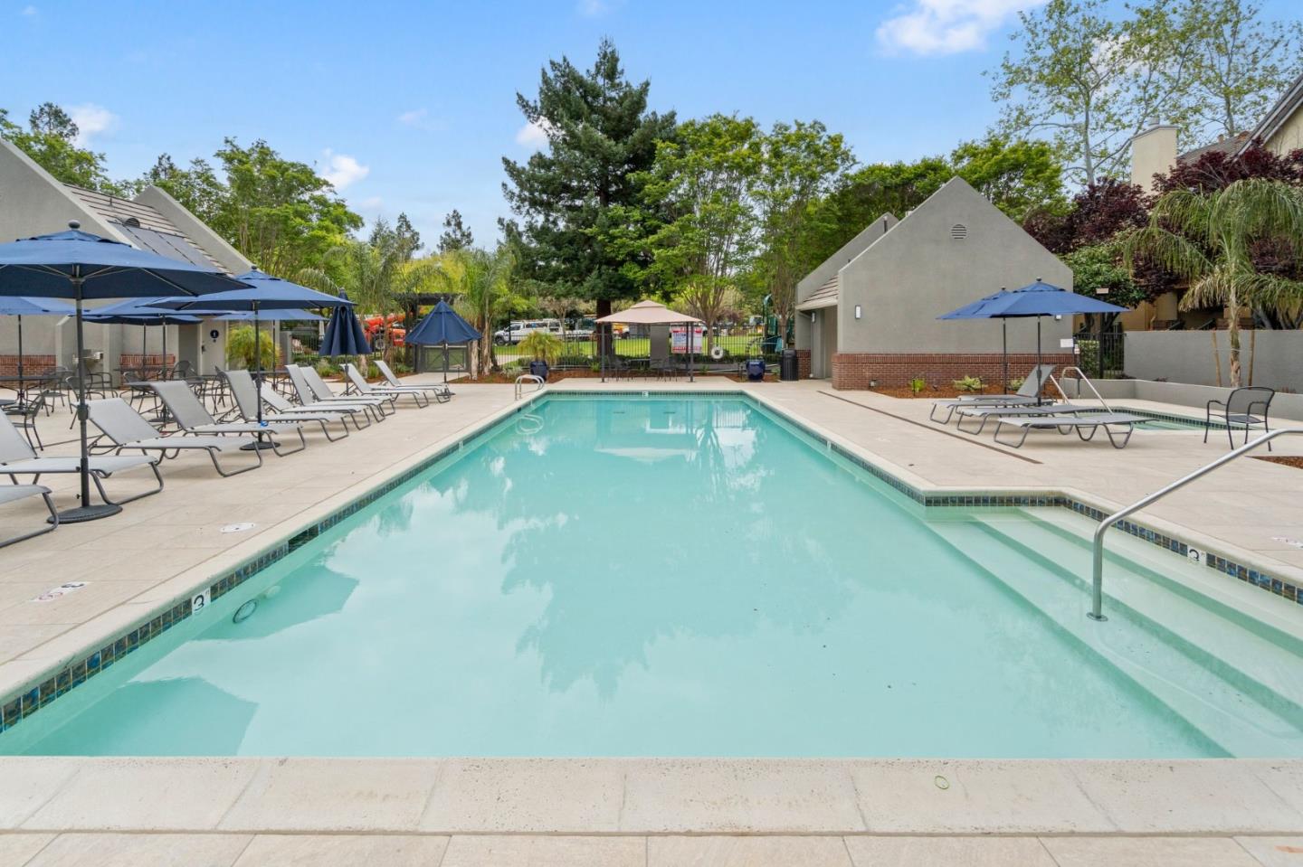192 Melia Loop Mountain View, CA 94043 - Photo 37 of 40 a view of a house with pool and chairs
