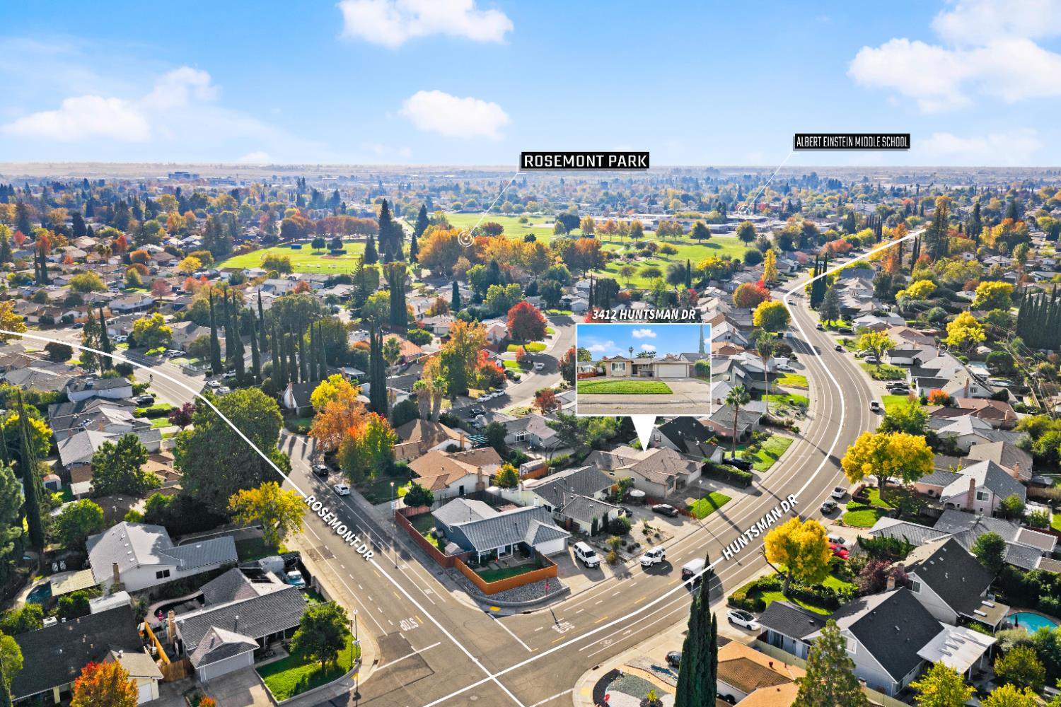 3412 Huntsman Drive Sacramento, CA 95826 - Photo 32 of 32 a city view