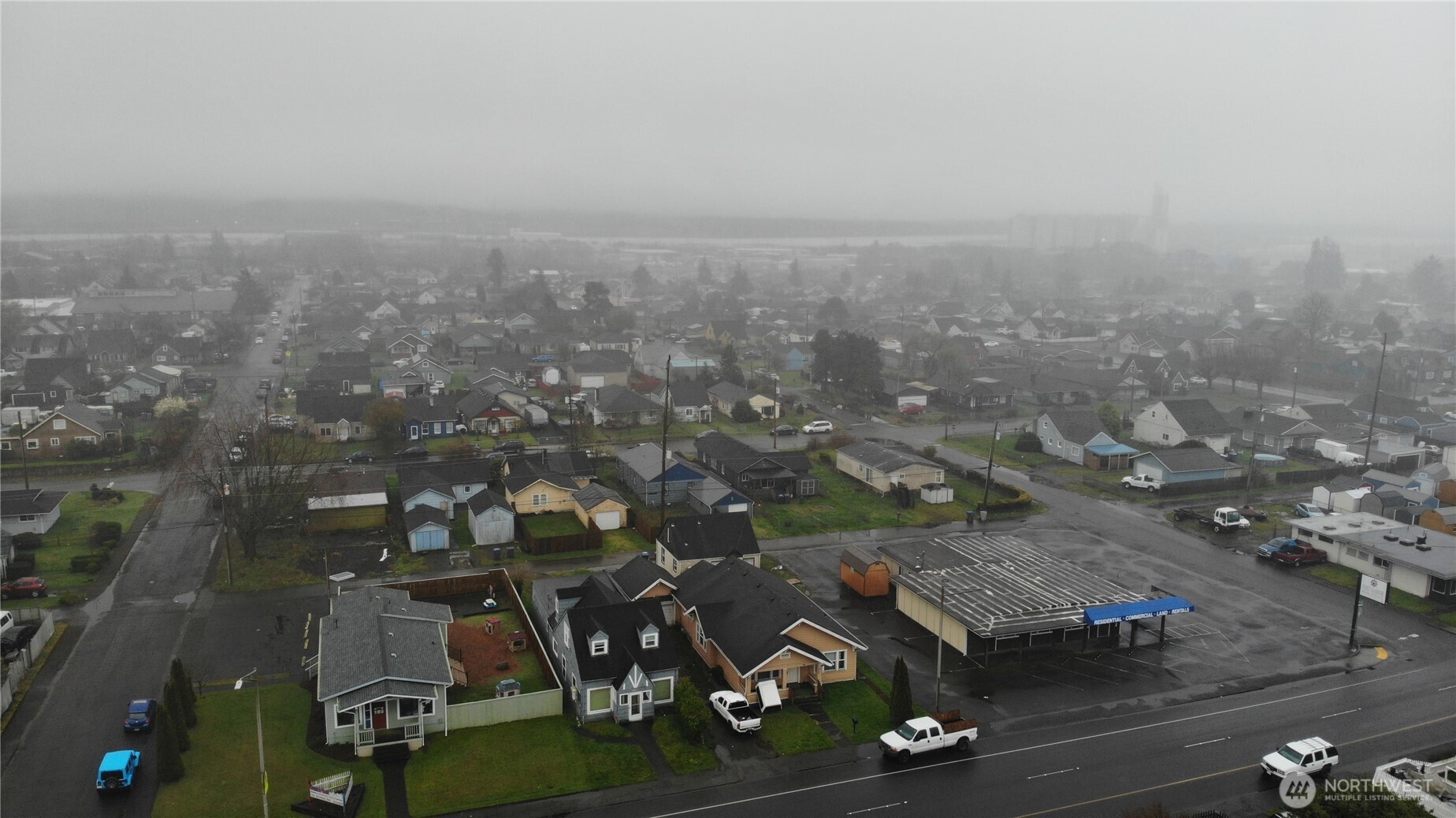 1907 Simpson Avenue Aberdeen, WA 98520 - Photo 17 of 17 an aerial view of a city