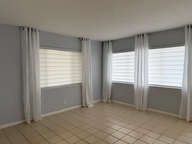 a view of an empty room with window