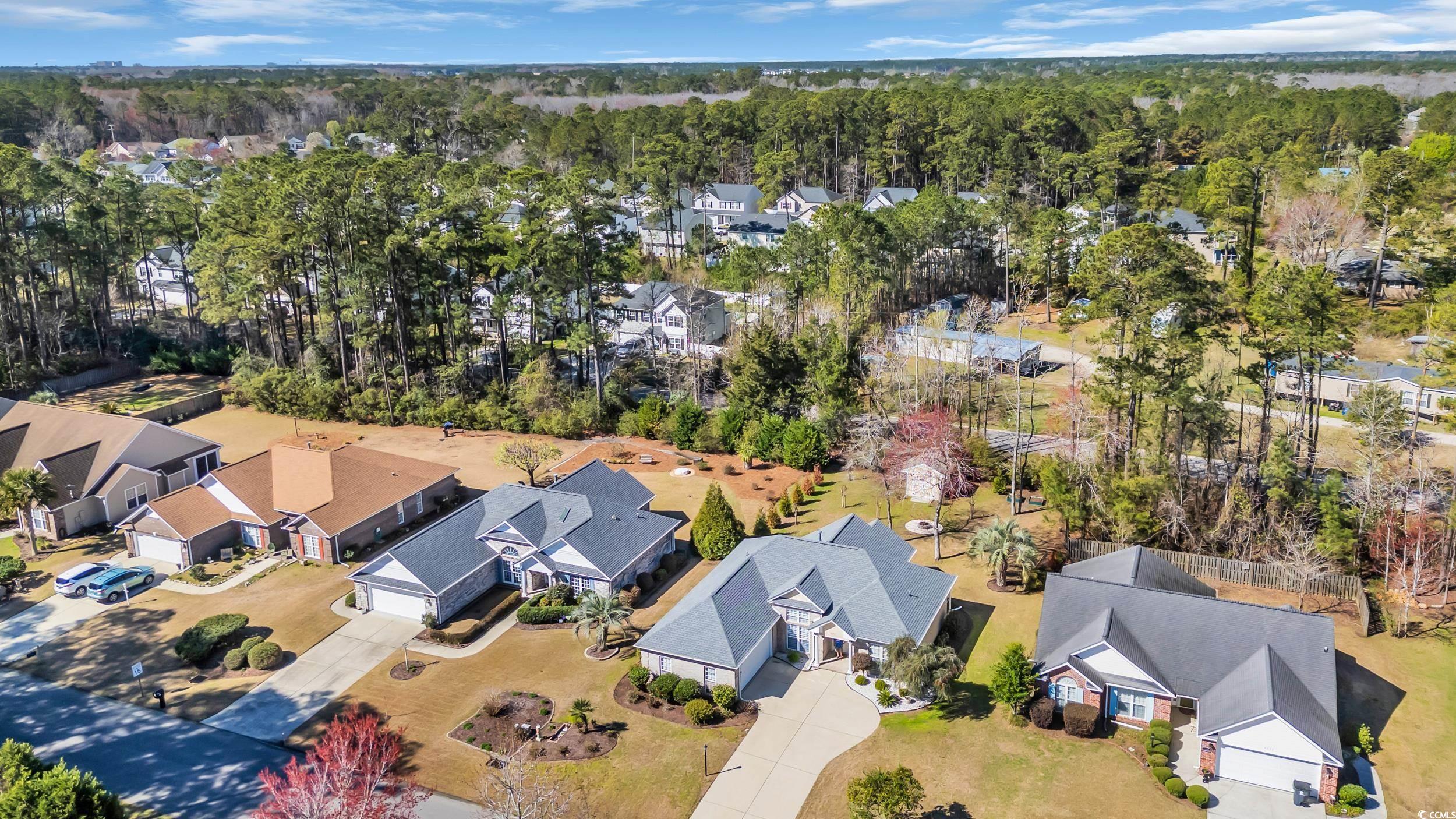 4208 Edgefield Road Little River, SC 29566 - Photo 31 of 33 Drone / aerial view featuring a residential view
