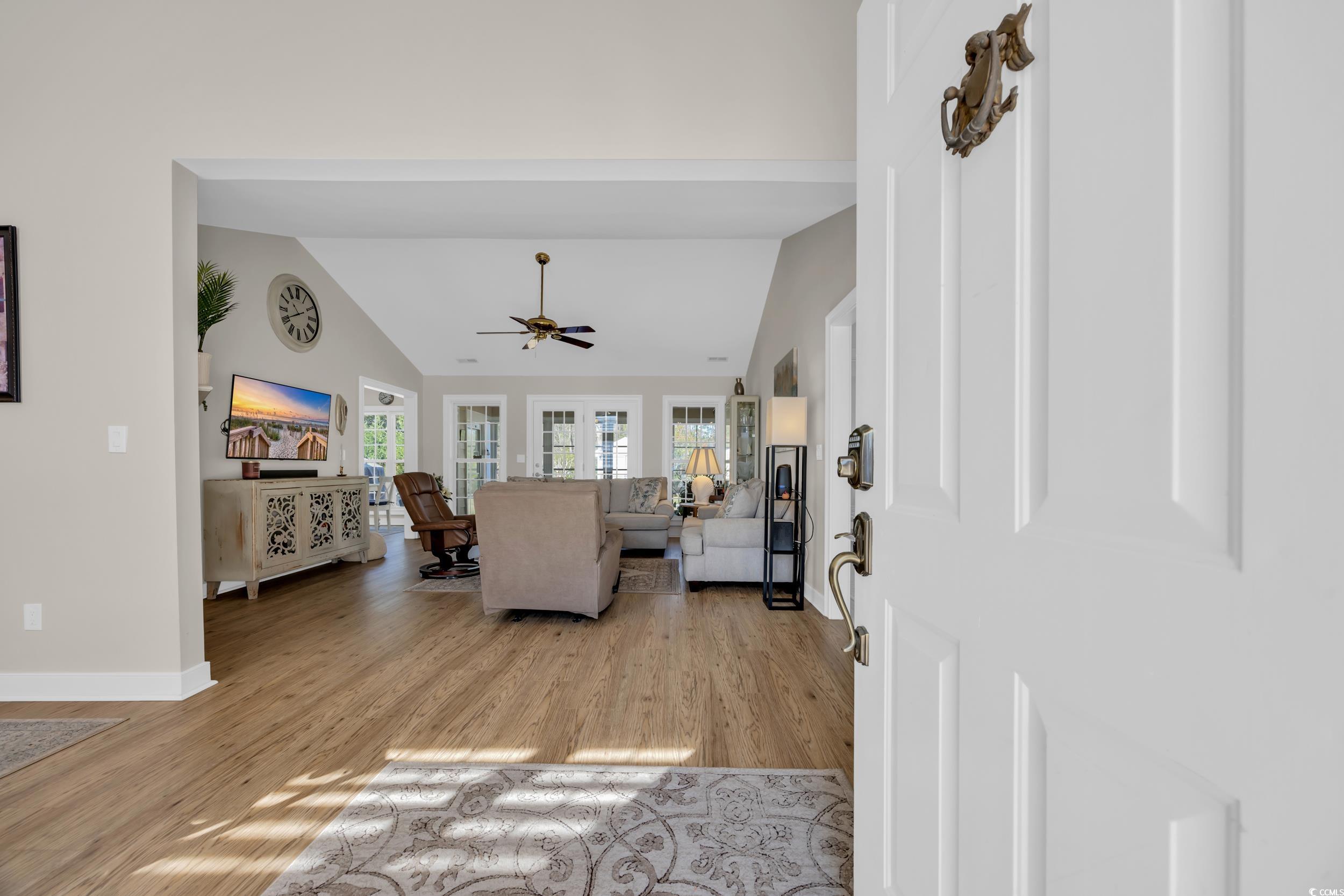 4208 Edgefield Road Little River, SC 29566 - Photo 5 of 33 Living room featuring light wood-style flooring, b