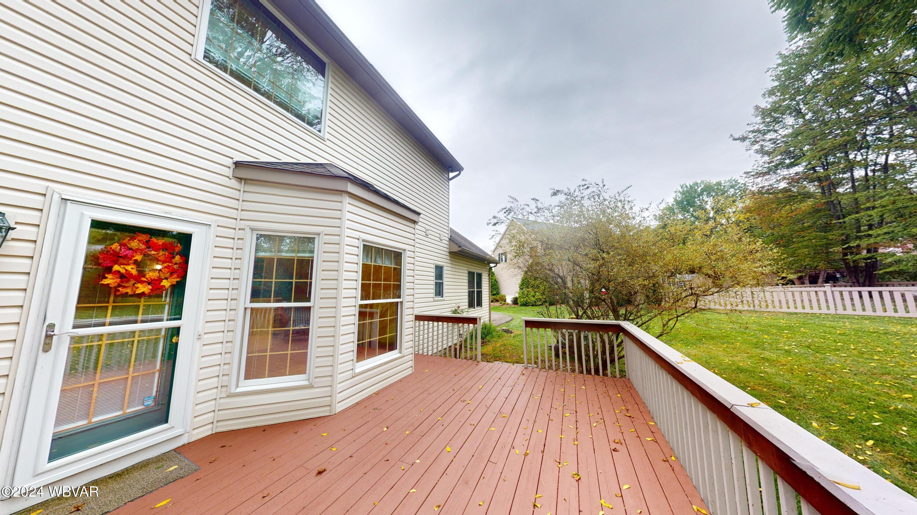 2440 Strafford Road Williamsport, PA 17701 - Photo 23 of 25 Rear Deck