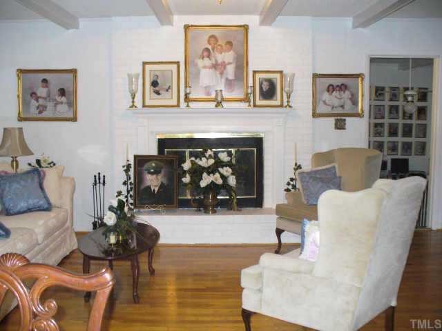 6416 Lebanon Road Mebane, NC 27302 - Photo 7 of 12 Fireplace in formal living area