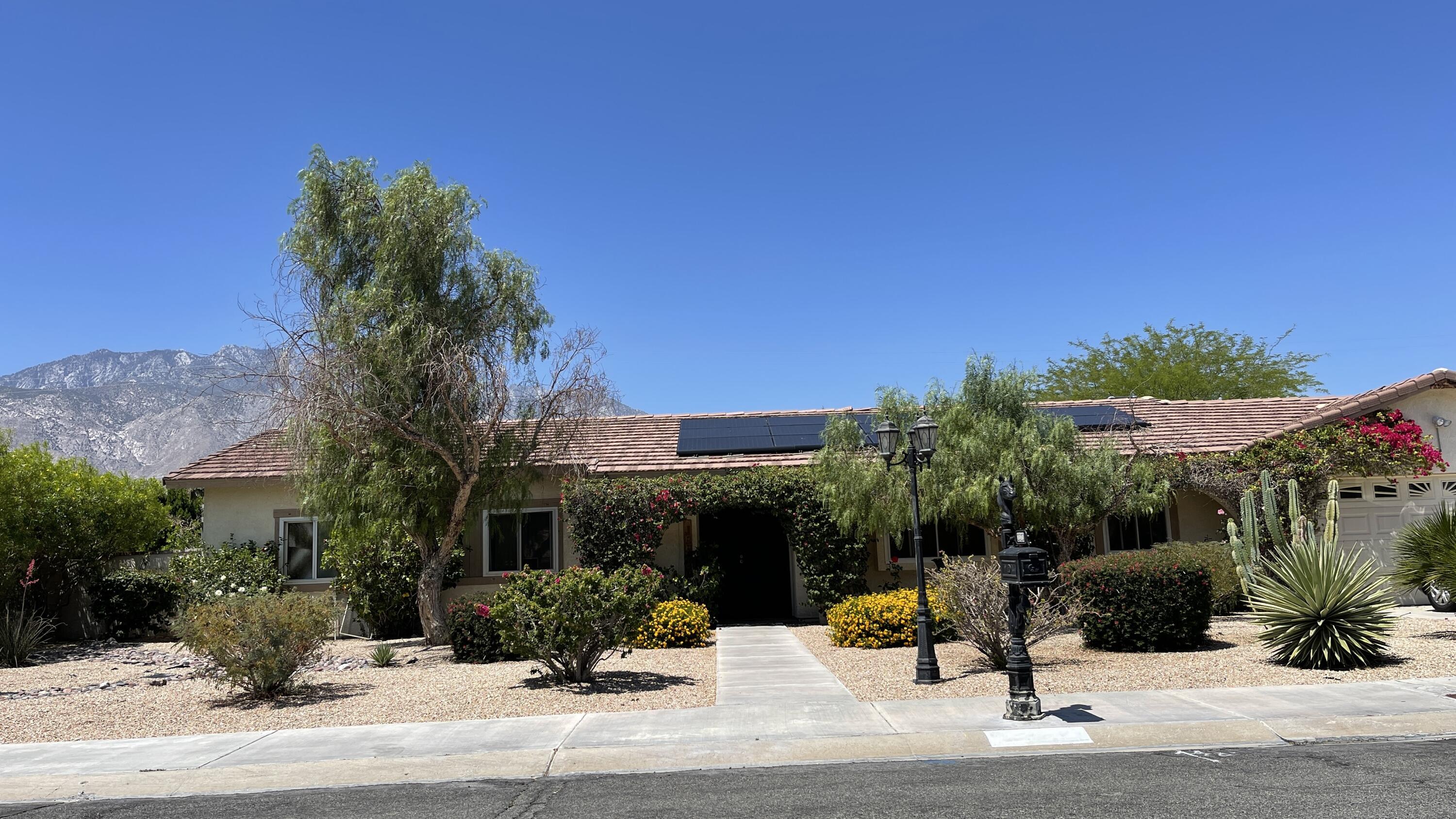 2323 North Sandra Road Palm Springs, CA 92262 - Photo 3 of 3 a view of a house with a street
