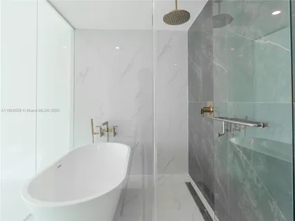 a view of a hallway with a white walls