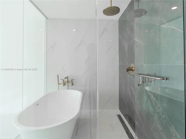 a view of a hallway with a white walls