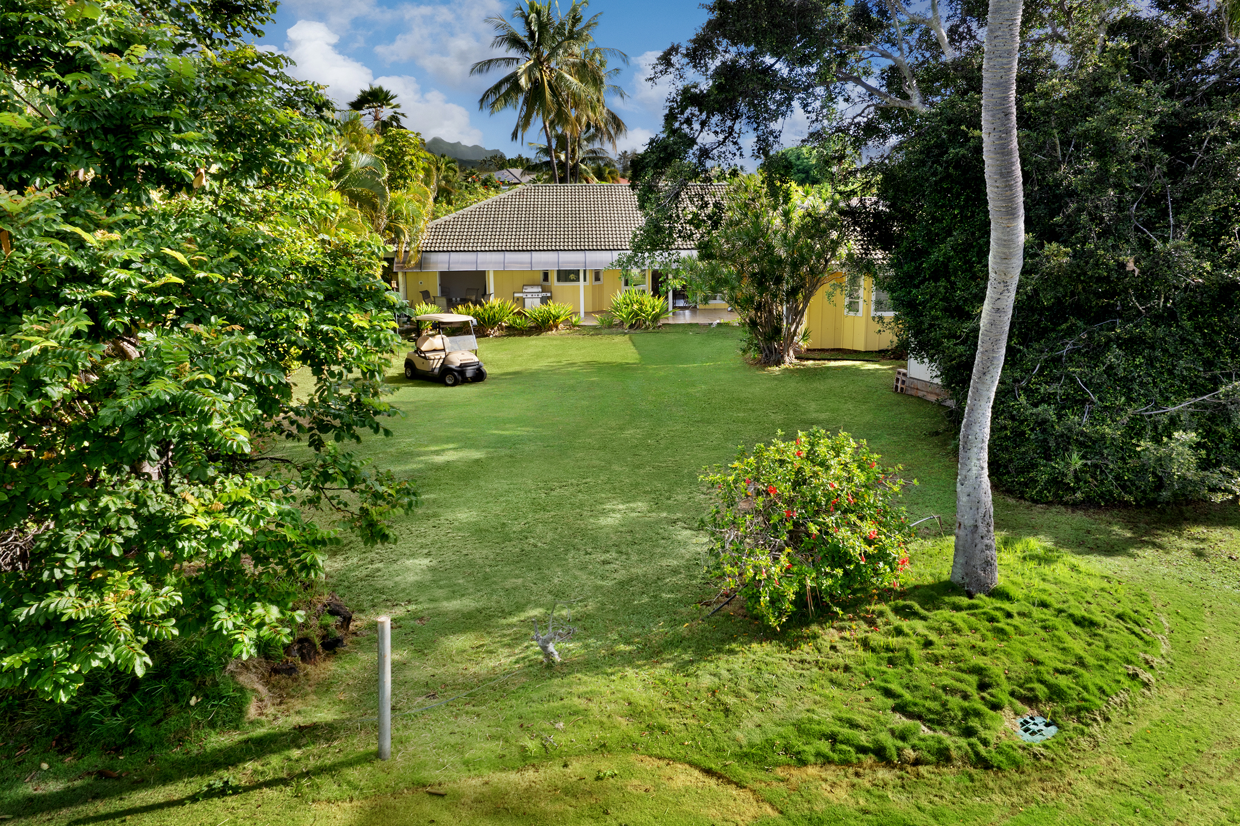 2255 Loke Road Koloa, HI 96756 - Photo 7 of 17 a view of a garden with a house