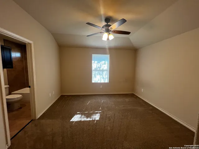 a view of a livingroom with a window