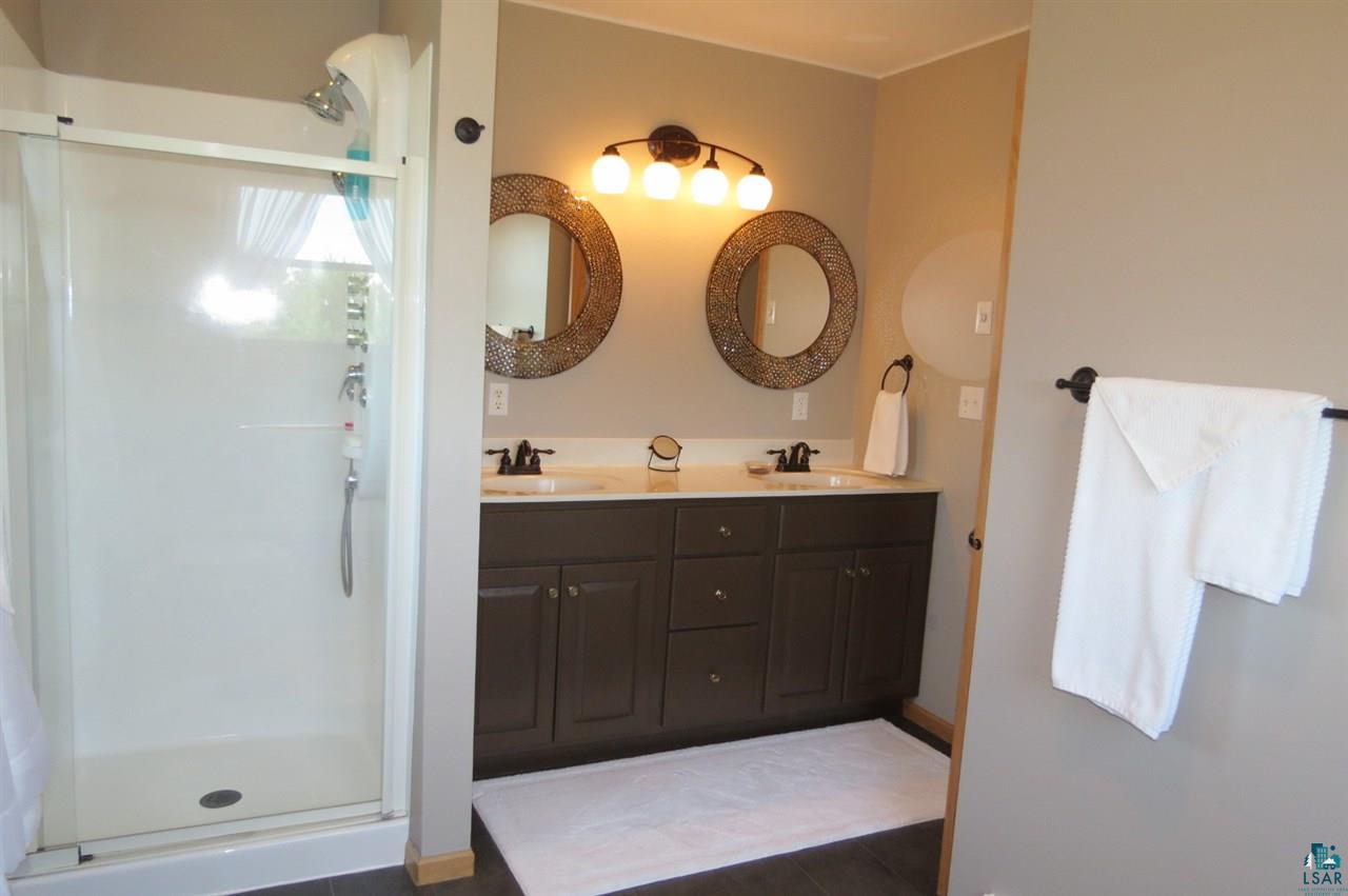 46 East Stark Road Esko, MN 55733 - Photo 12 of 24 shower and dual sinks in M bath