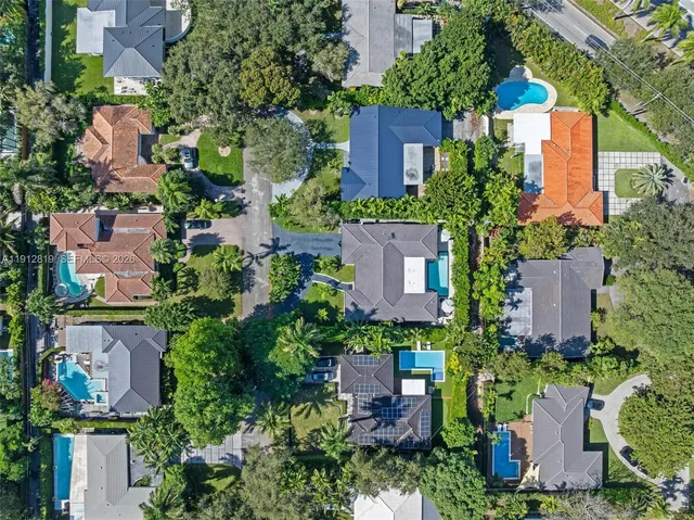 a view of a city and ocean