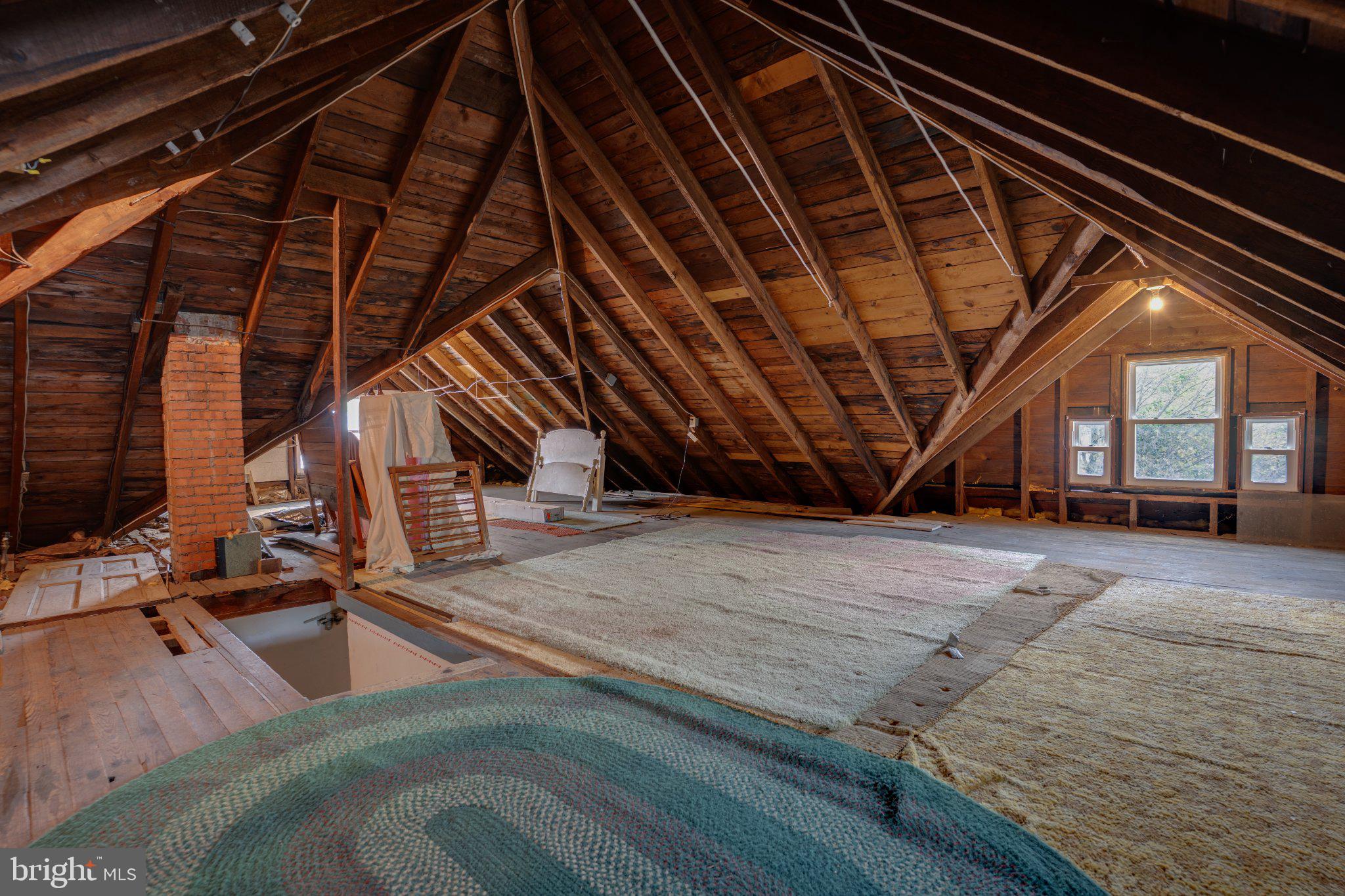 149 Walnut Street Reedsville, PA 17084 - Photo 62 of 83 Spacious attic with rustic charm.