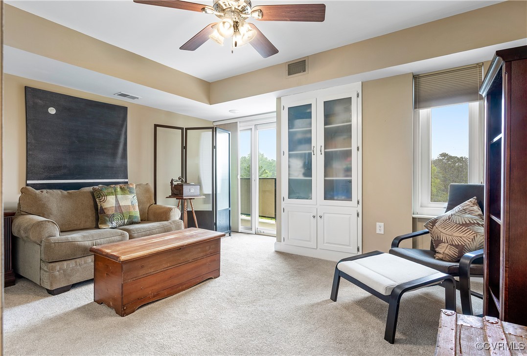 2956 Hathaway Road, Unit 803 Richmond, VA 23225 - Photo 18 of 27 Bedroom #2 with balcony access