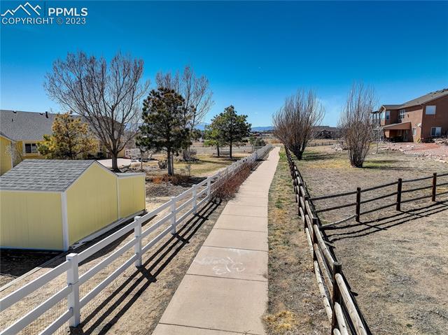 8740 Del Rio Road Peyton, CO 80831 - Photo 27 of 27 Right next to community trail