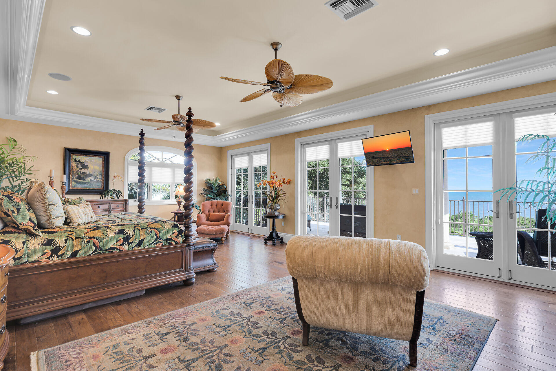 301 Ixora Street Marathon, FL 33050 - Photo 38 of 91 a living room with furniture windows and a ceiling fan