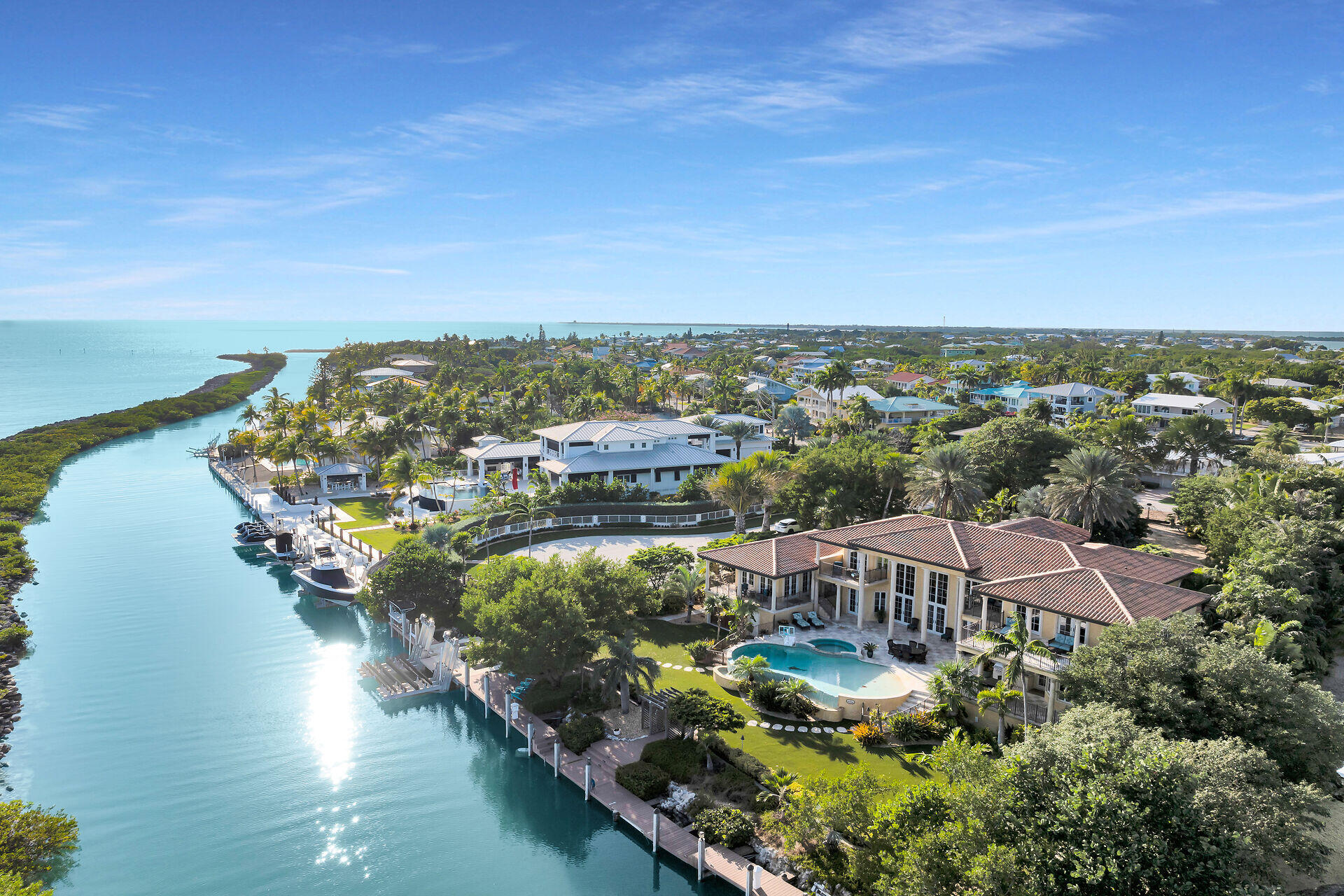 301 Ixora Street Marathon, FL 33050 - Photo 85 of 91 Waterway aerial