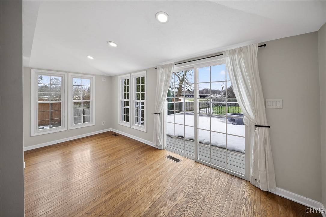 8403 Gaskin Road Clay, NY 13027 - Photo 16 of 49 Slider to the back deck.