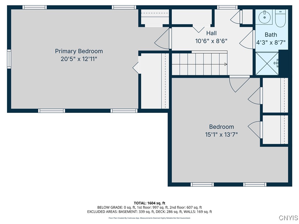 8403 Gaskin Road Clay, NY 13027 - Photo 49 of 49 Second floor - floor plan