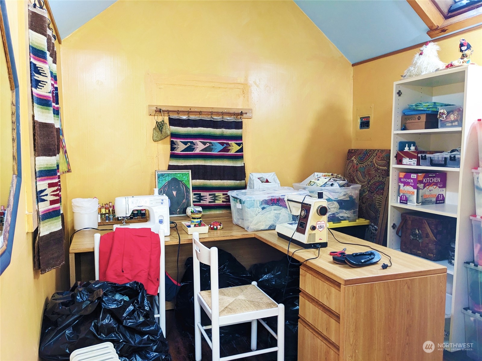 175 Dabob Post Office Road Quilcene, WA 98376 - Photo 27 of 40 a room with furniture and a flat screen tv