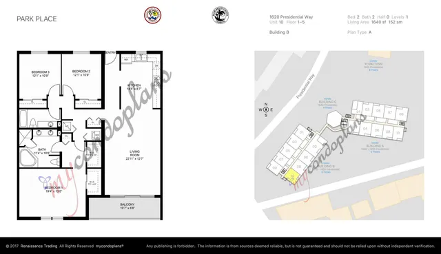 $2,200 | 1620 Presidential Way, Unit 110, West Palm Beach, FL 33401