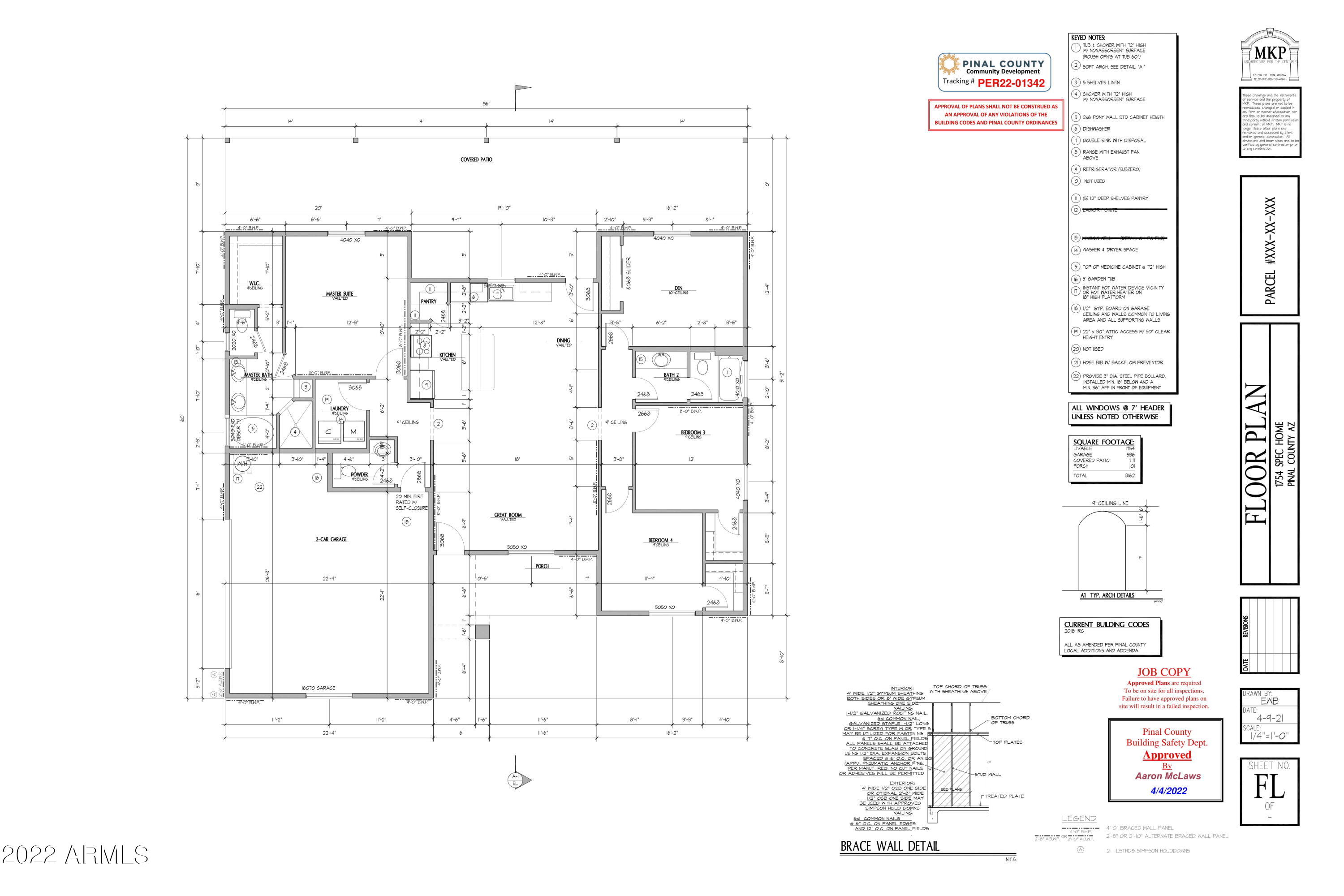29137 North Cooper Road Florence, AZ 85132 - Photo 6 of 6 1754 Approved Plans-1