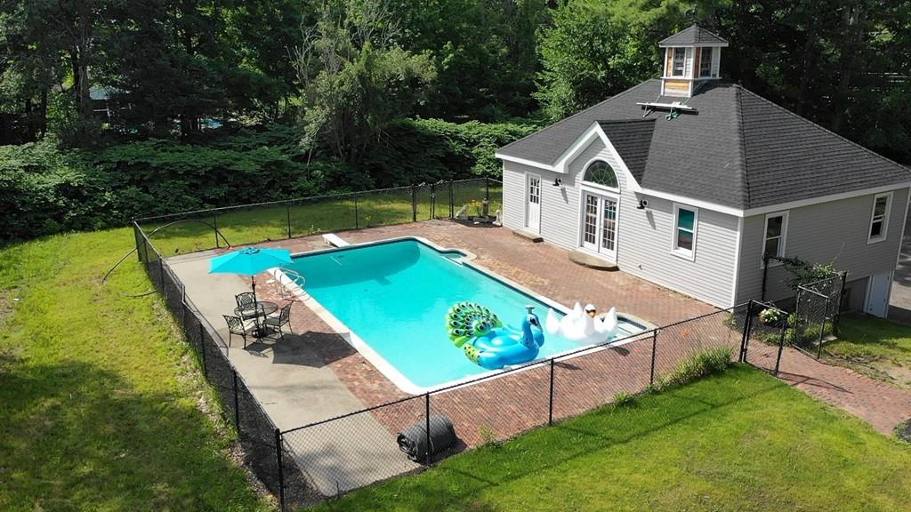 457 Edmands Road Framingham, MA 01701 - Photo 8 of 31 an aerial view of a house with swimming pool