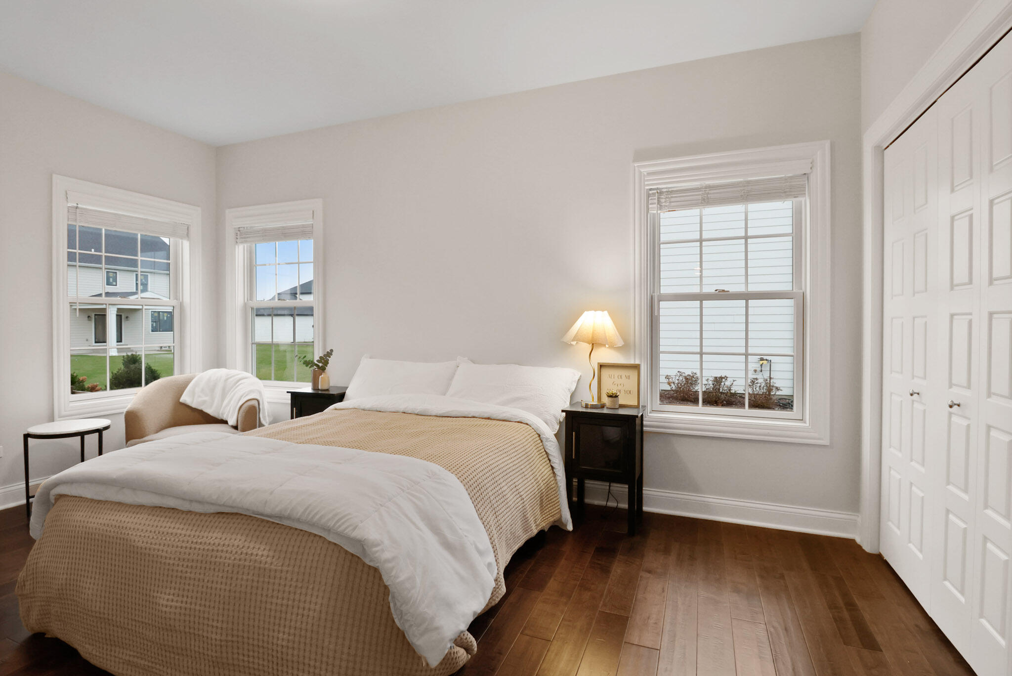10230 Barbara Lane Munster, IN 46321 - Photo 17 of 47 a bedroom with a bed and a window