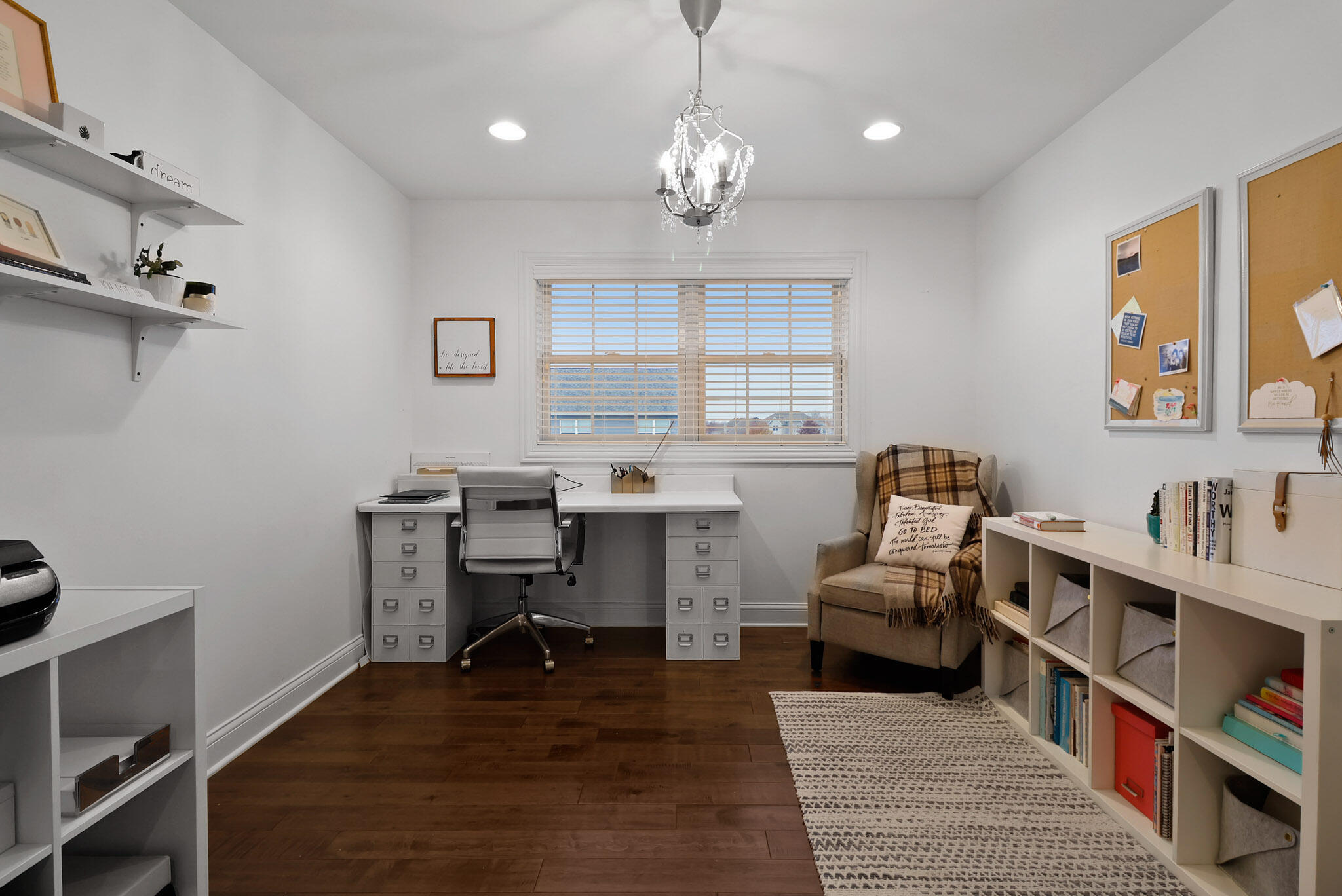 10230 Barbara Lane Munster, IN 46321 - Photo 31 of 47 a workspace with furniture a rug and a window