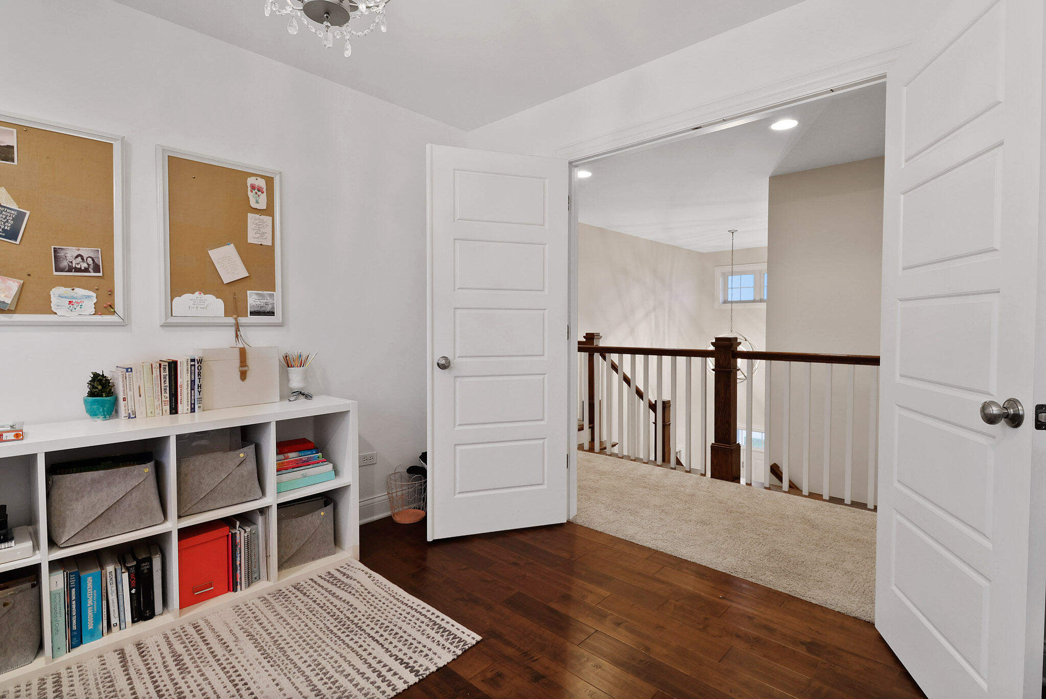 10230 Barbara Lane Munster, IN 46321 - Photo 33 of 47 a view of hallway with wooden floor and furniture