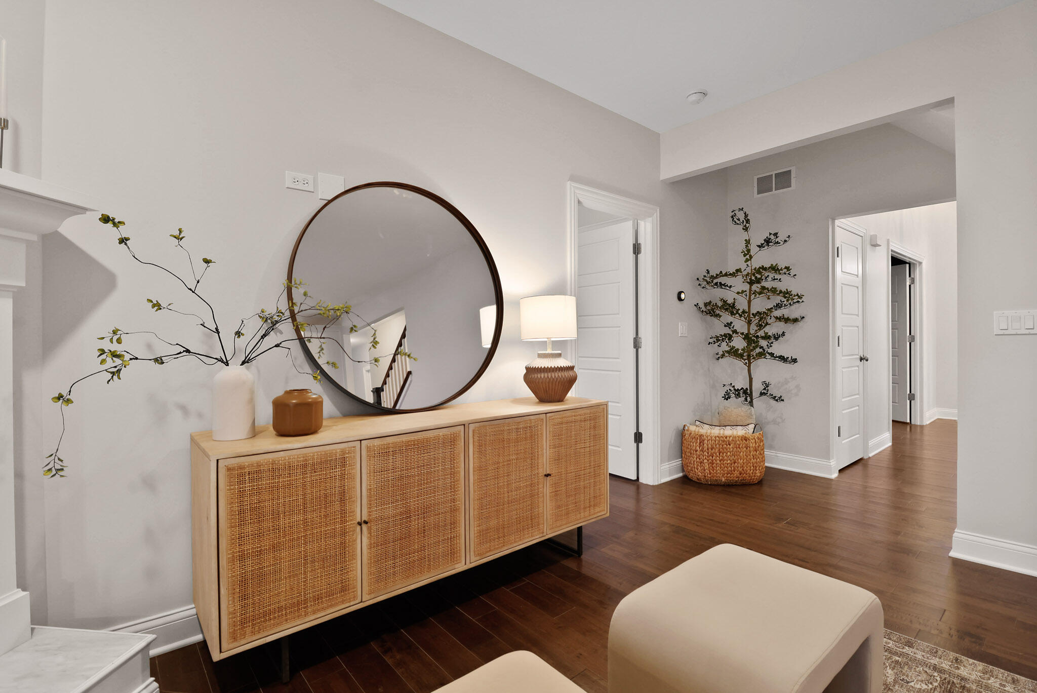 10230 Barbara Lane Munster, IN 46321 - Photo 7 of 47 a living room with furniture a table and wooden floor