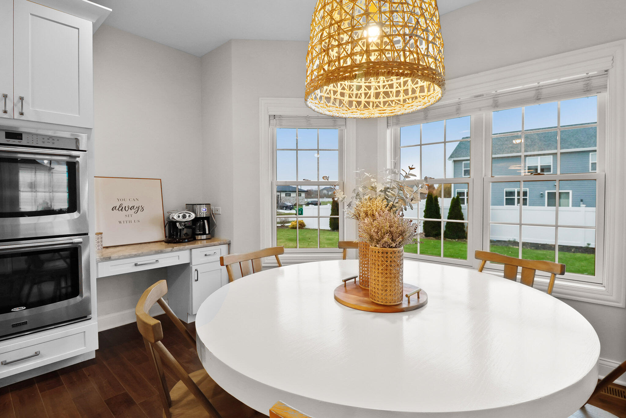 10230 Barbara Lane Munster, IN 46321 - Photo 10 of 47 a kitchen with a stove and a white wooden cabinets