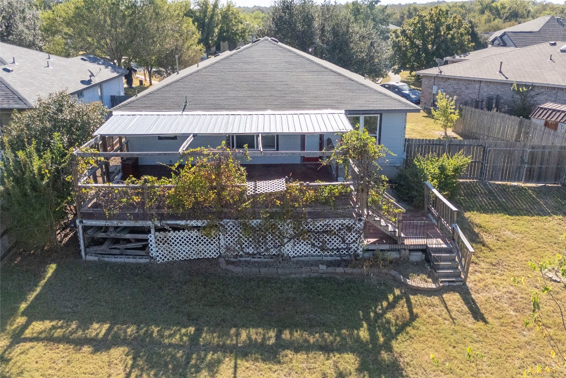 212 Valley Run Trail Elgin, TX 78621 - Photo 21 of 31 a aerial view of a house with swimming pool