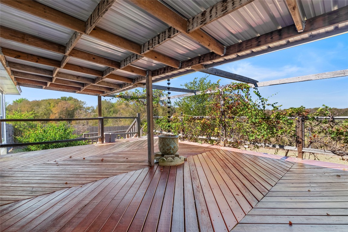 212 Valley Run Trail Elgin, TX 78621 - Photo 25 of 31 a view of porch with wooden floor