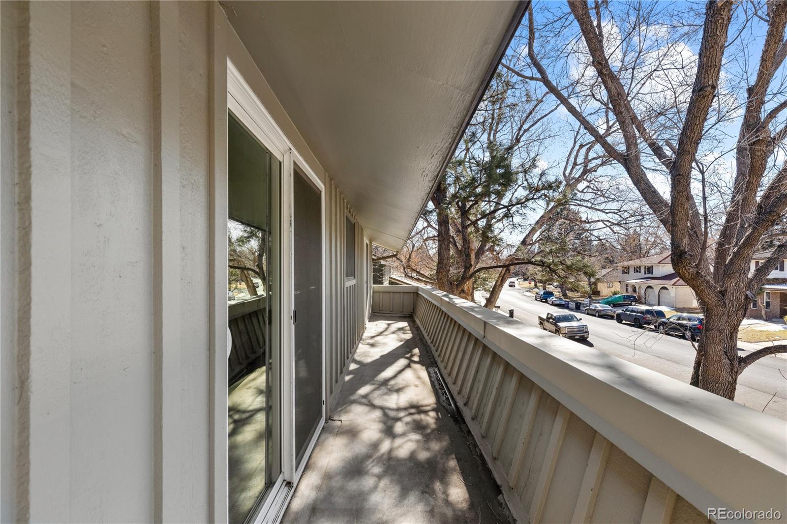 3764 South Niagara Way Denver, CO 80237 - Photo 33 of 50 a view of a balcony
