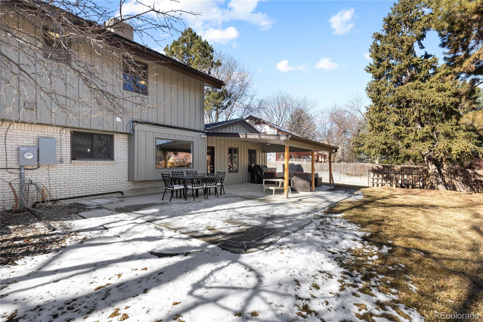 3764 South Niagara Way Denver, CO 80237 - Photo 45 of 50 a view of a house with sitting area