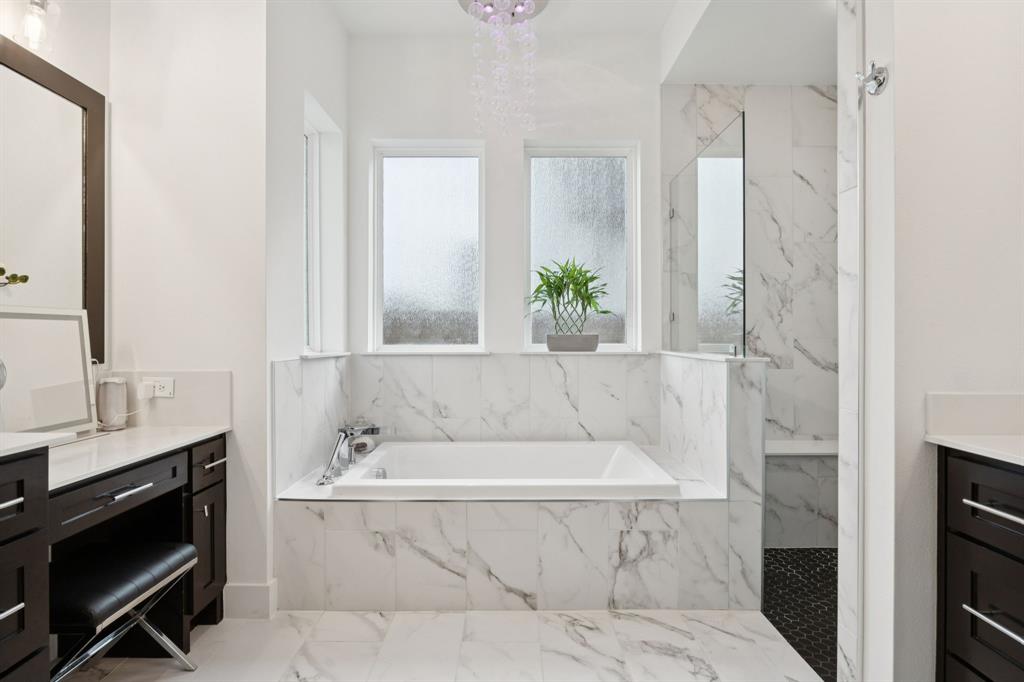 7024 Prairie Ridge Road Argyle, TX 76226 - Photo 24 of 40 Luxurious Deep Soaking Tub Perfect for Spa-Like Relaxation