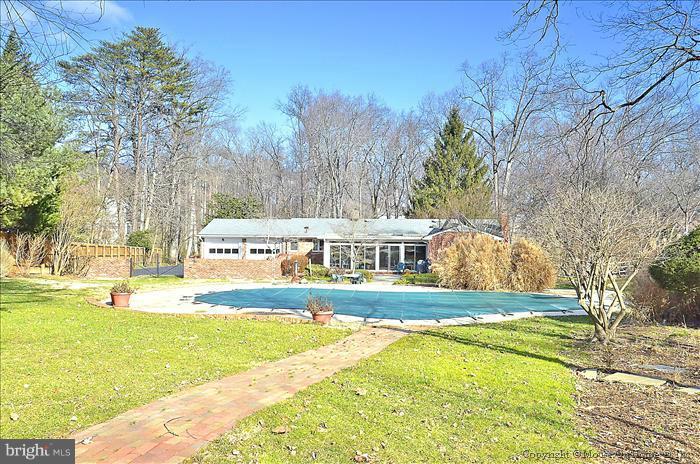 3232 Fox Mill Road Oakton, VA 22124 - Photo 26 of 30 A view of the home from the back lawn