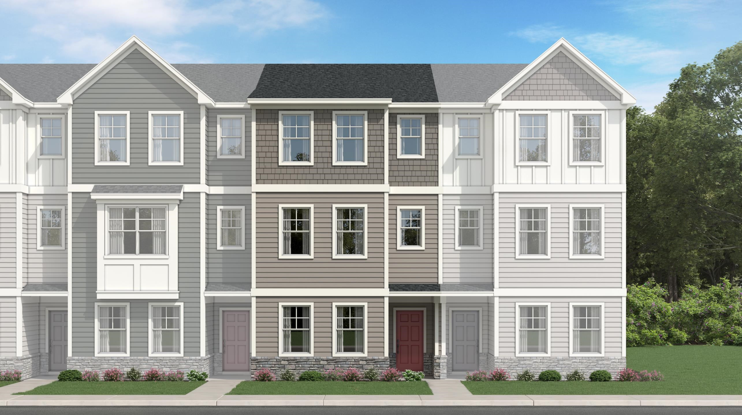5248 Beardall Street, Unit 3184 Raleigh, NC 27616 - Photo 1 of 21 Manteo II D2 elevation. Exterior color scheme will vary. D2 rendering