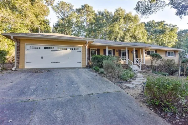 a view of outdoor space and yard