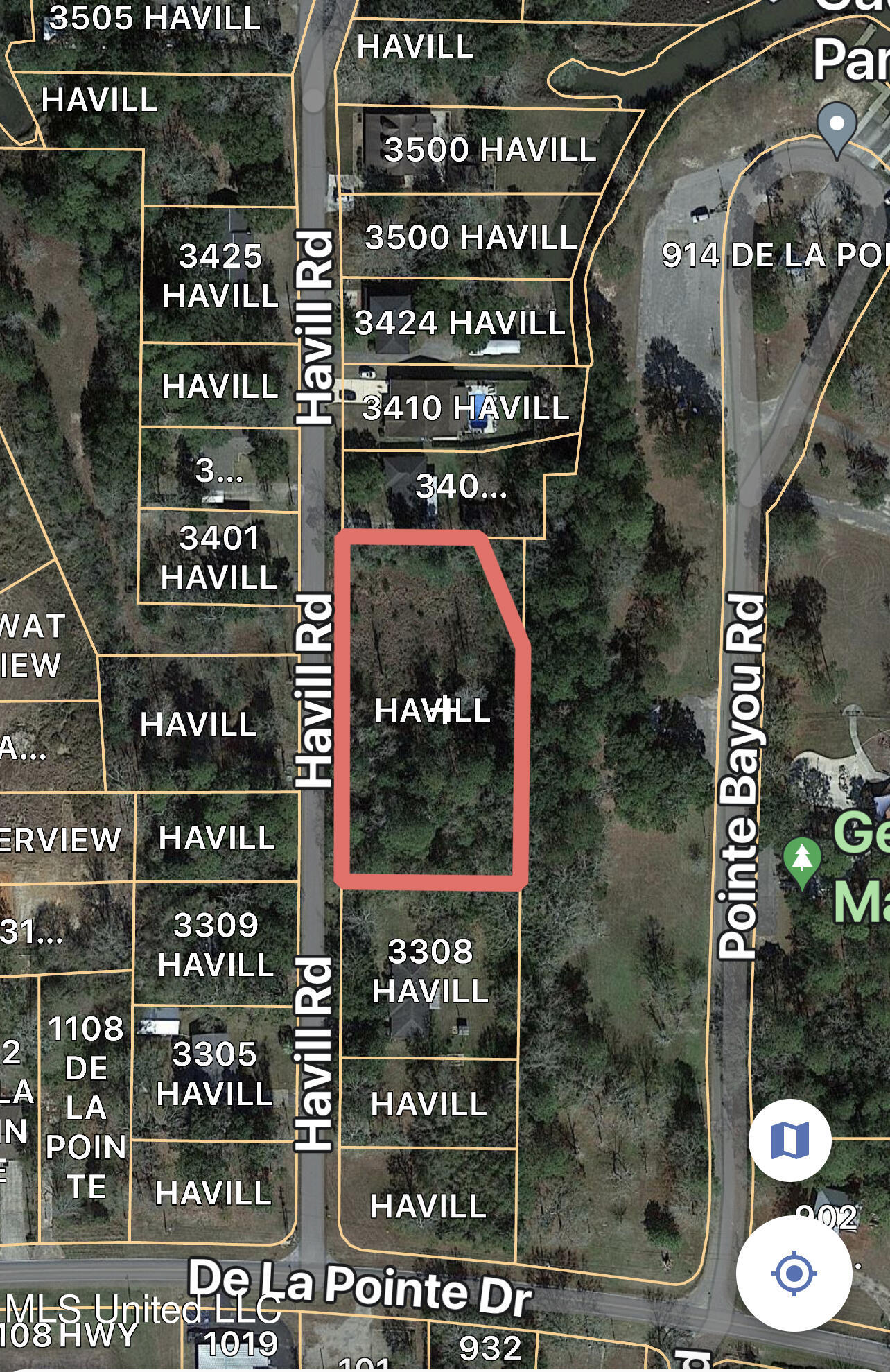 0 Havill Road Gautier, MS 39553 - Photo 1 of 1 satellite view