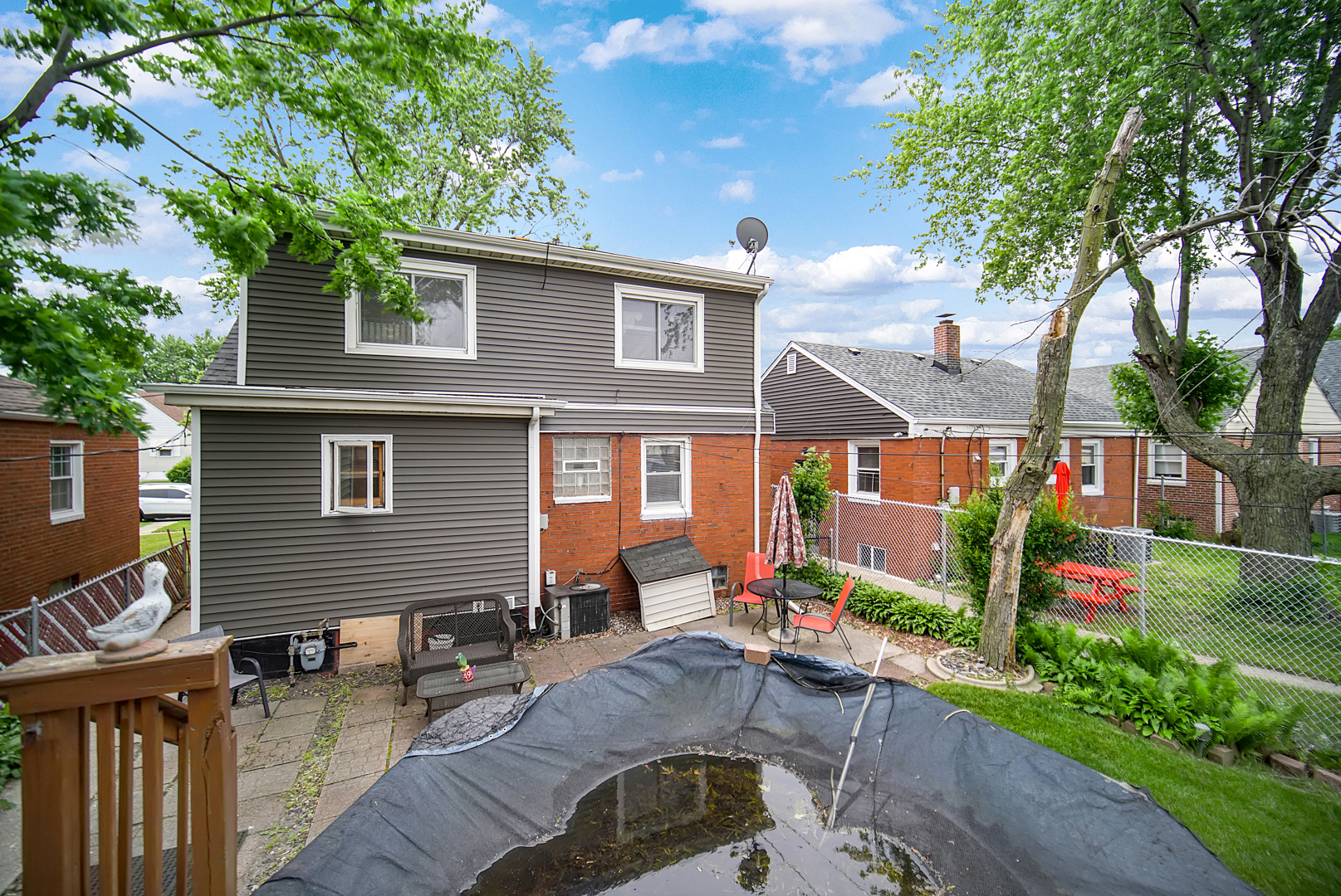 1453 Shell Street Hammond, IN 46320 - Photo 19 of 23 a backyard of a house with seating space