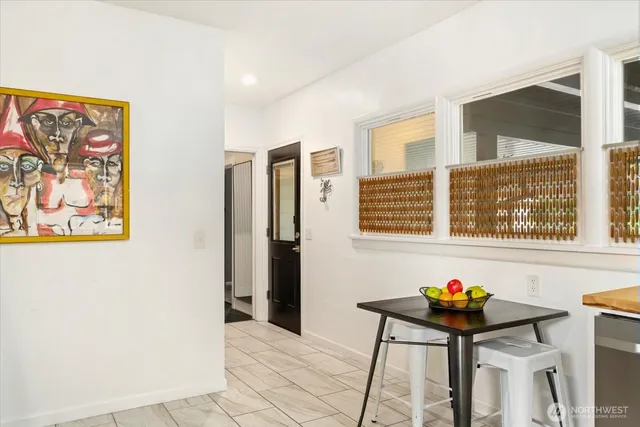 a room with storage and utility