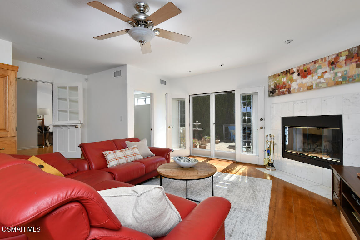 5342 Lewis Road Agoura Hills, CA 91301 - Photo 30 of 80 Family room with fireplace
